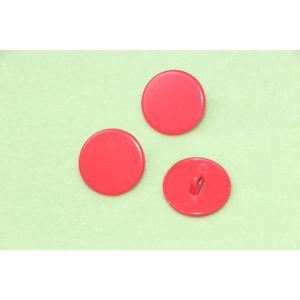 ODM Metal Buttons For Shirts , Alloy Red Clothing Button 28L
