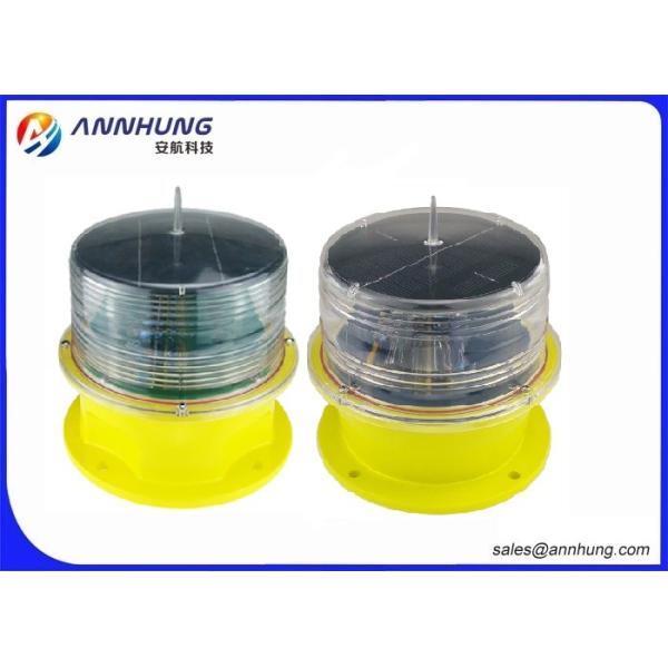 Quality Red L 810 Low Intensity Solar Aviation Lights for 45 Meters Tower wholesale