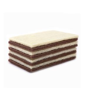 China Brown Polyester Durable Scouring Pad, Moisture-proof And Strong, Popular And Durable on sale