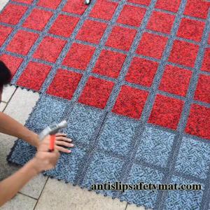 Commercial Interlocking Floor Mat Modular Drainage Mats 20*20