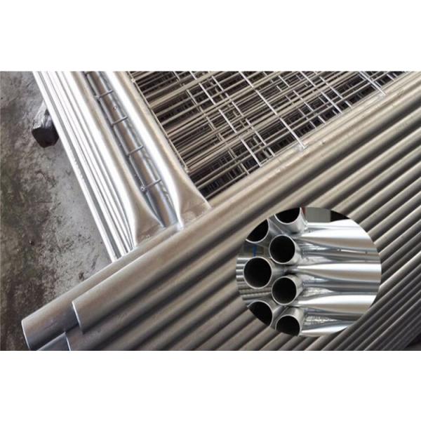 Galvanized 2.4m X 2.1m Anti Climb Temporary Fence Panel Heras Security Fence Panels