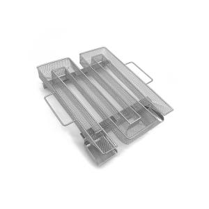 Cheap Ss304 Filter Cold Pellet Smoker Tray 22.5cm M Type Outdoor Barbecue for sale