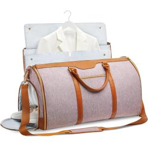 3 in 1 Foldable Waterpoof Hanging Suitcase Suit Weekender Carry On Custom Travel