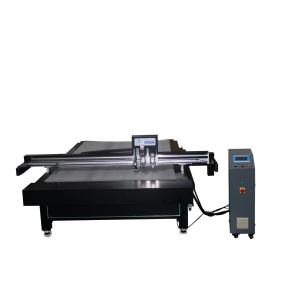 Cheap box sample cutting machine, oscillating cut and creasing machine, sample maker, plotter, Box maker, digital knife cutter for sale