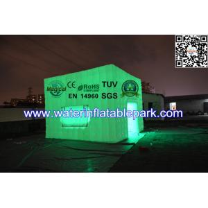 Attractive Rent Wedding Tent Lighting LED Structure / Inflatable Cube Tent