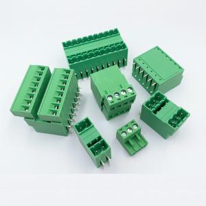 5.08mm Pitch Dual Row PCB Pluggable Screw Terminal Blocks Plug + Angle Pin