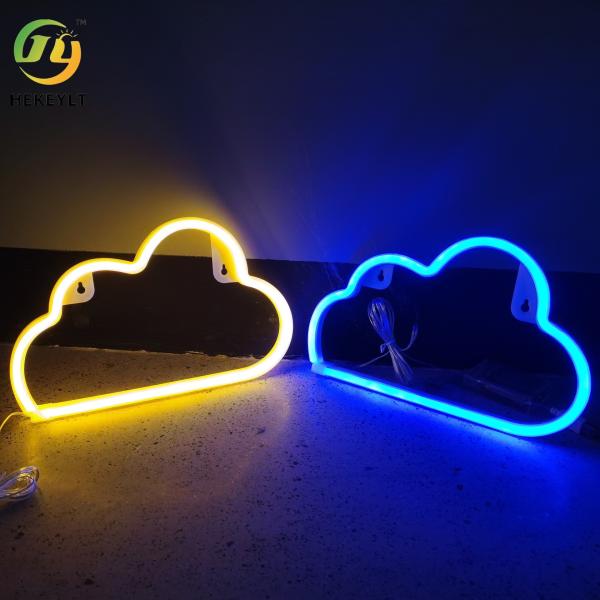 LED Cloud Neon Modeling Lights Color Lights Creative Room Hanging Wall
