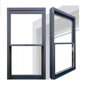 Fashion Style Aluminum Alloy Sliding Window With Horizontal Opening Pattern By R
