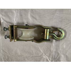 China Transmission Line Stringing Tools Conductor Stringing Pulley Block for Aerial Cable on sale