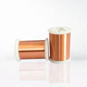 Solderable Enameled Copper Magnet Wire Ultra Fine Enameled Wire For Automotive
