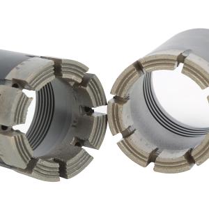 Cheap HQ/AQ/BQ/NQ/PQ Series Core bit Barrel Drill Diamond Boring Bit Hq Drill HQ3 Tri Cone Diamond Core Drill Bit for sale