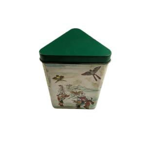 Customized Triangle Candy Box 110*90*140Hmm For Almond Chocolate Packing