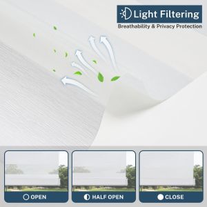 Customizable Modern Design Zebra Blinds Fabric for Exterior Installation Window