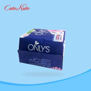 Breathable Sanitary Napkin Pads Natural Menstrual Pads Silver Ion 245mm