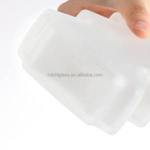 Fancy Custom Design Unique Shape 350ml 500ml 700ml Glass Liquor Bottle for