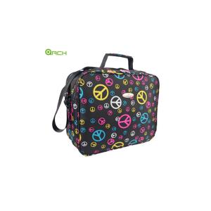 Printing 600D Duffel Travel Flight Bag with Top carry handle