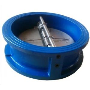 China Stainless Steel/Cast Iron/Cast Steel Dual Plate Check Valve with Diaphragm Structure on sale