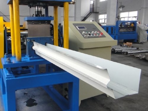 Alumiumum Rainwater Roofing Seamless Gutter Roll Forming Machine
