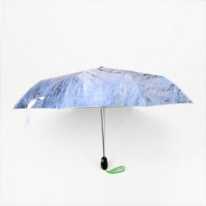 Printable Auto Open And Close Umbrella , Custom Automatic Foldable Umbrella