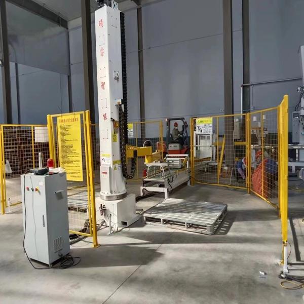 Quality Industrial Single Column Robot Stacker Palletizer Stacking Machine PALLETIZING ROBOT WITH GRANK ARM for Carton/case/box/bag wholesale