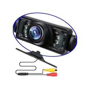 Universal CCD License Plate Frame Car Rear View Back Up IR Camera Night Vision
