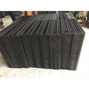 PP Plate Cooling Tower Drift Eliminator Types Demister Pad Mist Eliminator Black
