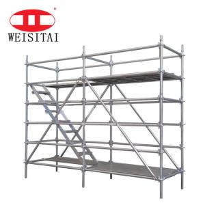 Stocked Q355 HDG Ringlock Scaffolding System Ring Lock Scaffolding Parts