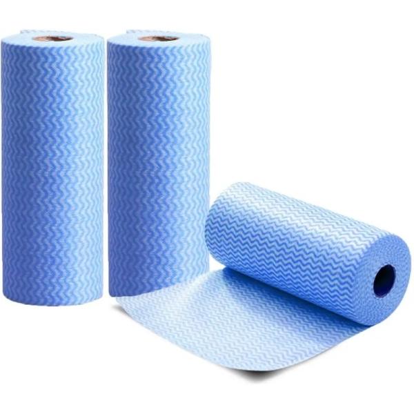 Quality Polyester Disposable Cleaning Wipes Roll Multipurpose Durable wholesale