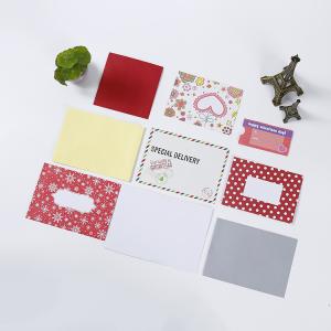 Full Color Custom Card Printing Greeting Card Notes With Envelope Painted