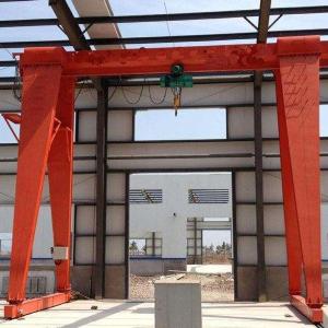 Box Type Double Girder Gantry Crane Rail 5T To 300T Load And Unload