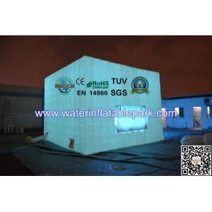 Attractive Rent Wedding Tent Lighting LED Structure / Inflatable Cube Tent