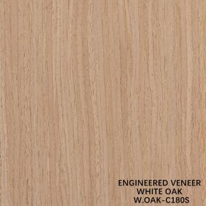 Fancy Recomposed Wood Veneer Sheets White Oak 108DS Lengthened 2500-3100mm For