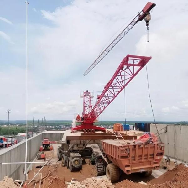 Hot Sell Zoomlion The Second Used Construction Building Tower Crane Qtz100 6013