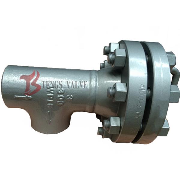 2" - 48" Angle Type Strainers Low Temperature A420 WPL6 Weld End With Perforated