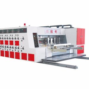 Cheap 35kw 380V Printing Slotting Die Cutting Machine Easy Maintaining for sale