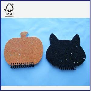 shape pocket spiral notebook