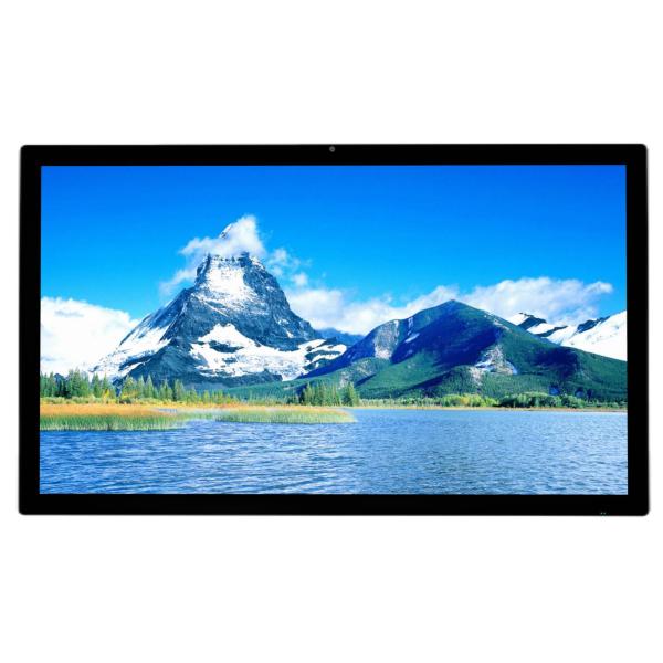 Capacitive LCD Smart Board Touch 65 Inch 4K 3840*2160 Anti-Glare Tempered Glass