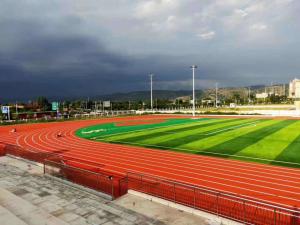 China Wet Pour Indoor Polyurethane Sports Flooring Jogging Track on sale