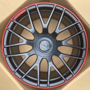 Amg 19 Inch Forged Wheel C-Class W205 Cross-Spoke Design Edition 1 Red