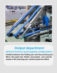 High Productivity Corrugated Cardboard Folder Gluer Machine with Easy Debugging