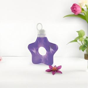 Custom Shape Plastic Juice Bottle 550ml PP Donut Shaped Juice PETG Milk Tea