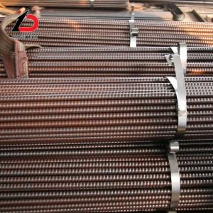 High Strength Full ASTM Precision Hollow Rock Bolts Threaded Steel Self Drilling