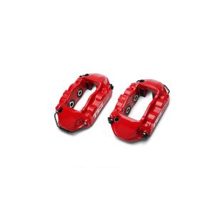 S40 4 Piston Caliper 345*28mm 355*28mm Rotor Brake Kit Drilled / Slotted /