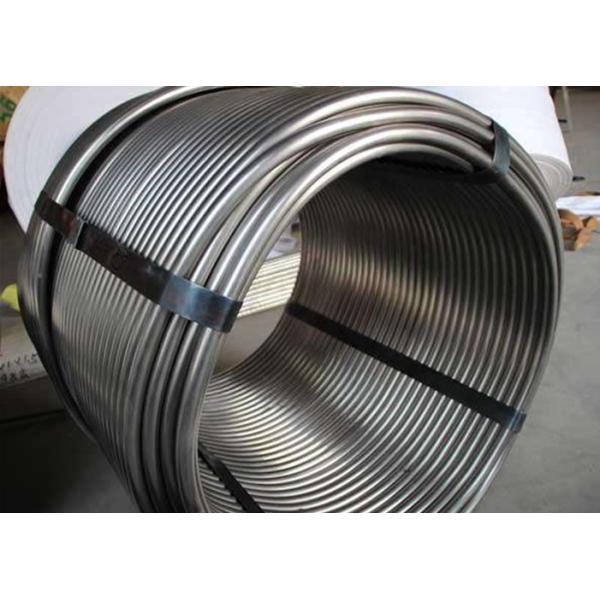 Quality Fluid Transport System Precision Coil Tubing / Metal Pipe Coil 0.5 - 1.0mm WT wholesale