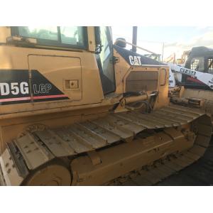 Second Hand Old Bulldozer D5G LGP A / C PAT Blade 9 Km / H
