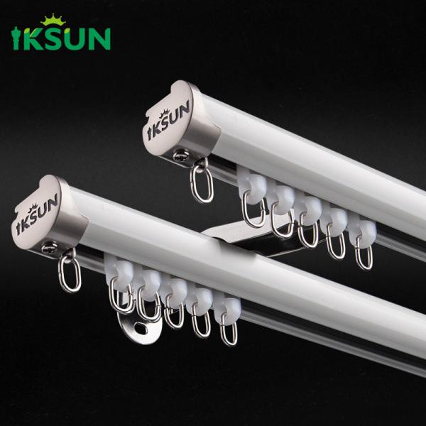 Room Dividers Ceiling Curtain Track System Ceiling Mount Curtain Rail For Room