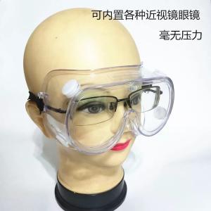 Fully Sealed Isolation Safety Eye Protection Goggles With Wide Vision Field