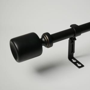 Cheap Adjustable Side Mount L Shaped 4 Metre Curtain Pole for sale