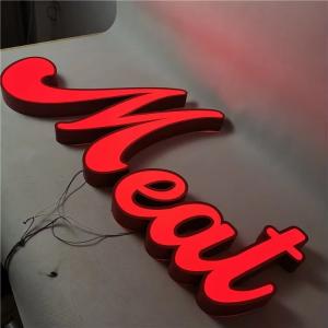 Waterproof Led Frontlit Sign Illuminated Logo Sign Letters High Strength