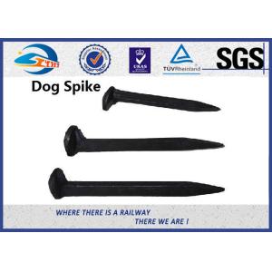 Q235 / 35# Threaded Railroad Track Spikes 3/4''X'6'' ISO9001 / SGS